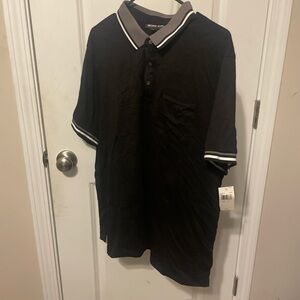 Michael Kors Black Polo Shirt